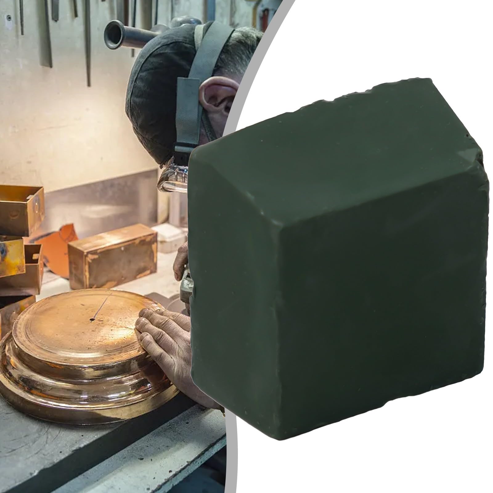 Pâtes de polissage abrasives vertes A de composés conçus pour garder vos outils prêts (5 pièces)
