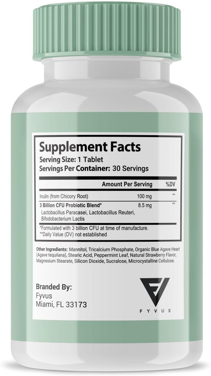 Prodentim para encías y dientes tabletas masticables derretir Pro