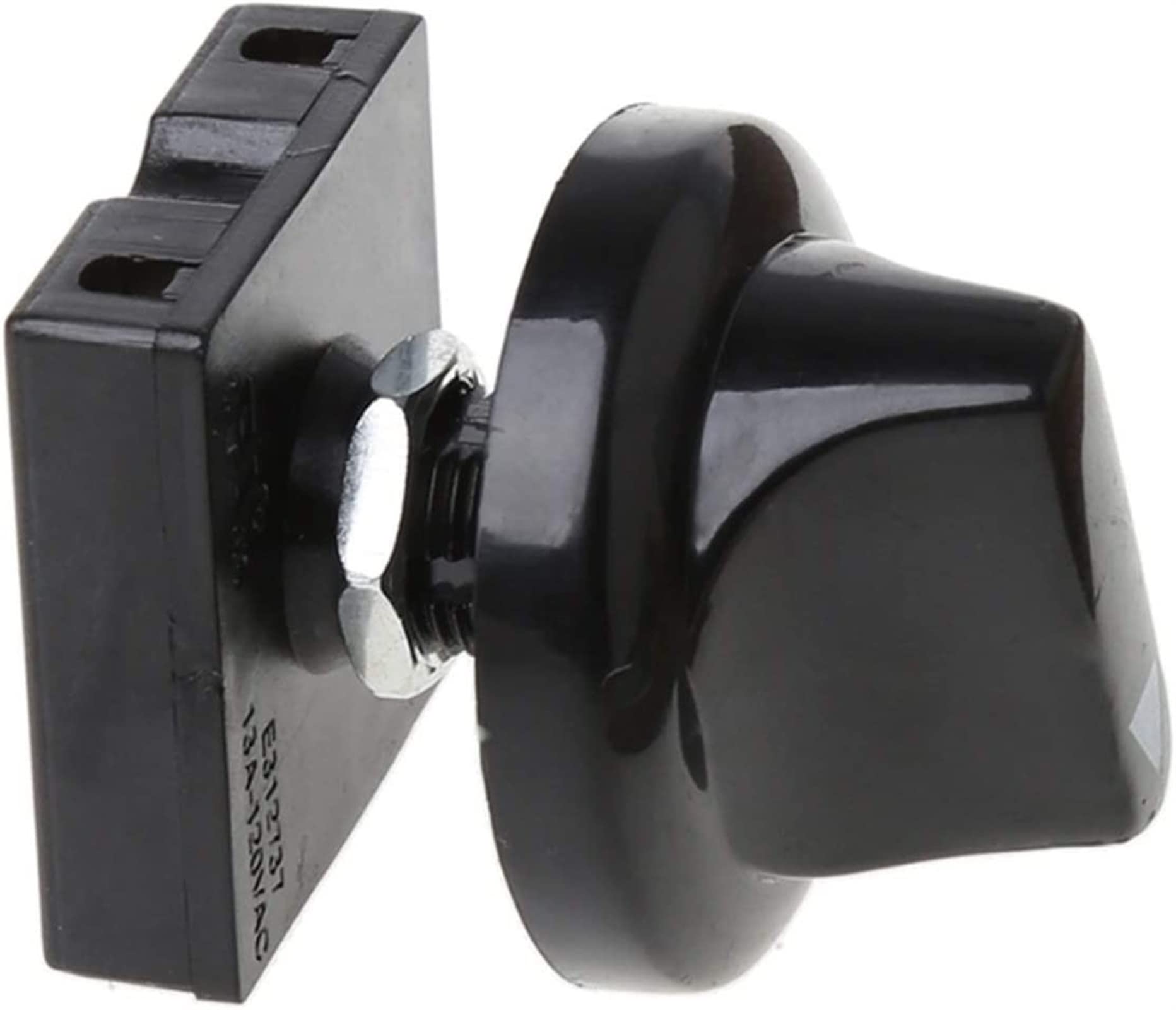 Codificador rotatorio Selector de ventilador de 4 posiciones y 3 velocidades Regulador de interruptor rotatorio con perilla 13AMP 120V-250V 35ED interruptor electronico