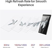 Vista 2 de HUION KAMVAS Slate 11 Tableta de Dibujo Independiente Sin Necesidad de Computadora con Pantalla Antirreflejos, Tableta de Arte Digital de 10.95