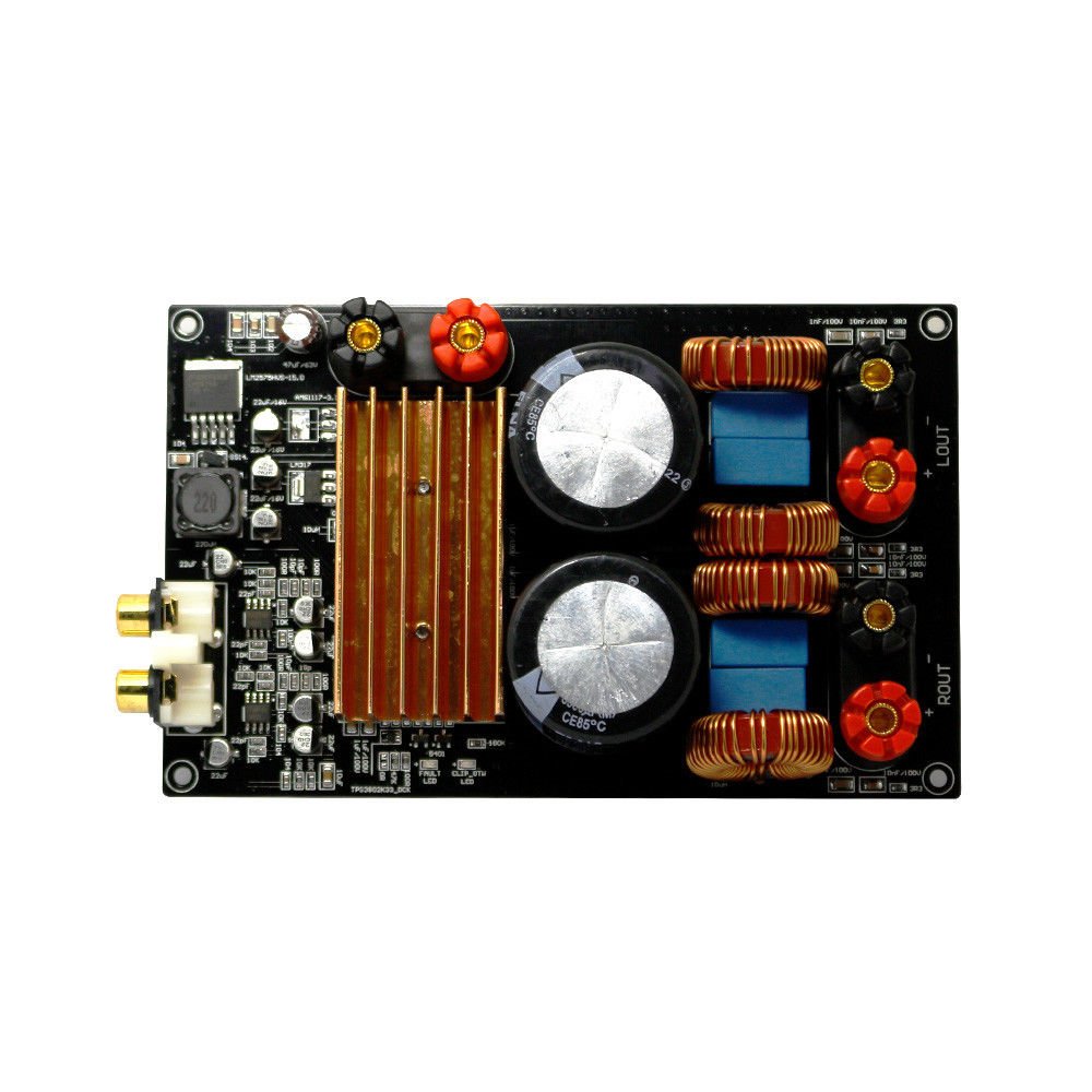 TPA3255 300 W + 300 W DC50 V 3900 UF/100 V * 2 canaux amplificateur de puissance numérique carte d'ampli