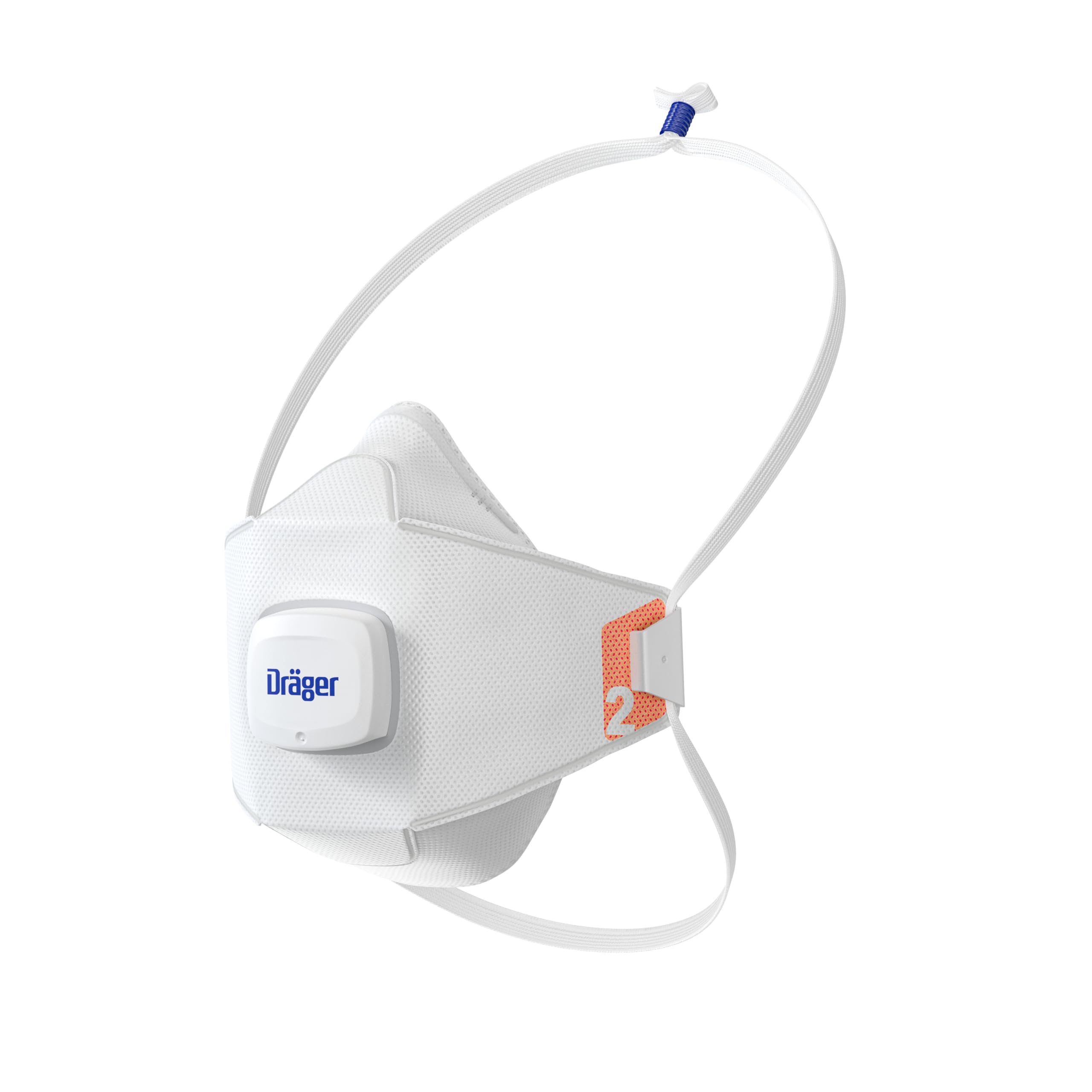 Dräger Masque FFP2 X-plore 1920+ V - Avec Valve - Taille S - Lot de 10 | Protection contre particules et aérosols - Bandeau réglable VarioFLEX - Confort respiratoire élevé