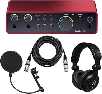 m*i様 Focusrite Scarlett 2i2 4th Gen Amazon.com: Focusrite Scarlett 2i2 4th Gen USB Interface with