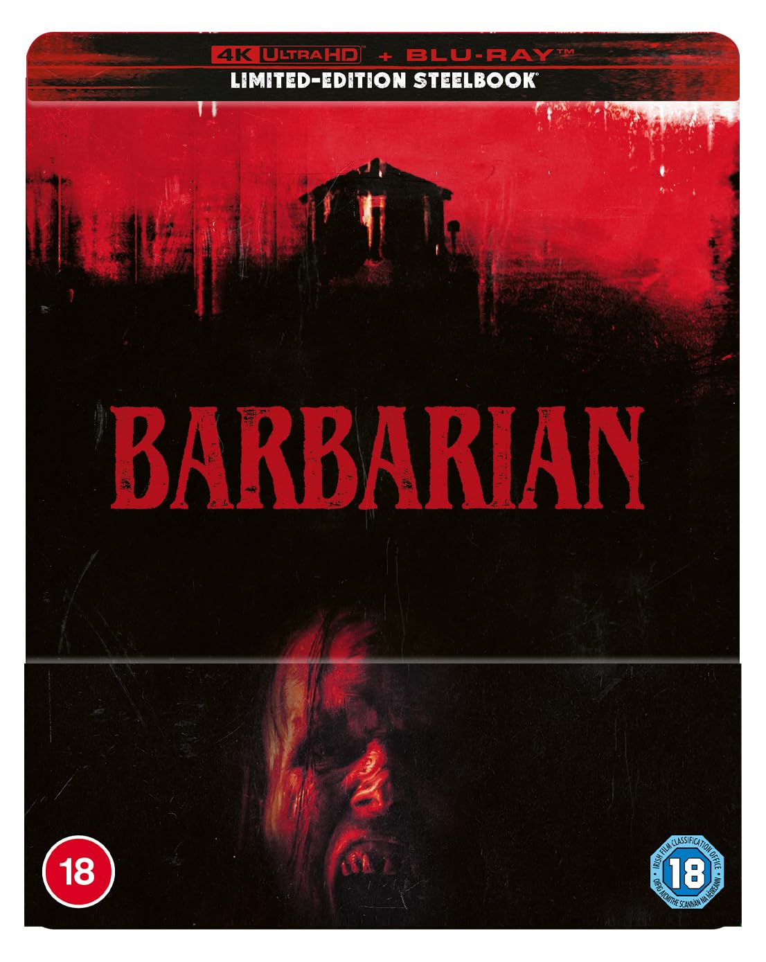 Barbarian SteelBook [4K Ultra HD & Blu-ray] [Region Free]
