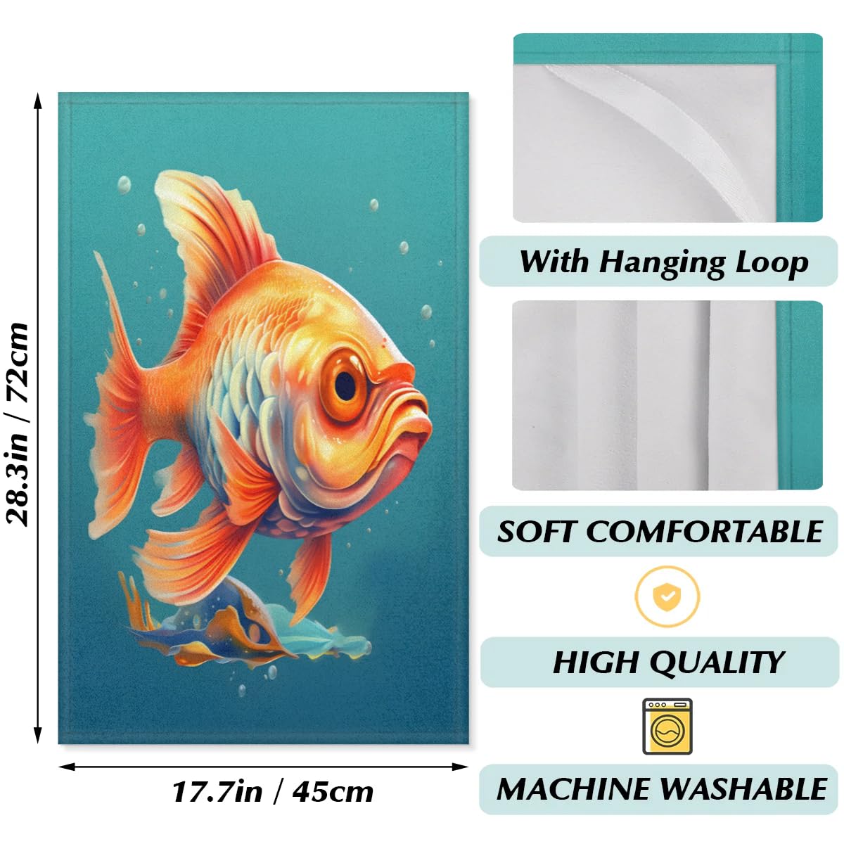 Juego De 2 Toallas De Cocina Modernas De Algodón De 24 X 16 Pulgadas, Estilo Retro, Estilo Bohemio, Sol, Rayos Solares, Fase Lunar, Fase Lunar, Toalla De Mano Para Decoración Bohemia