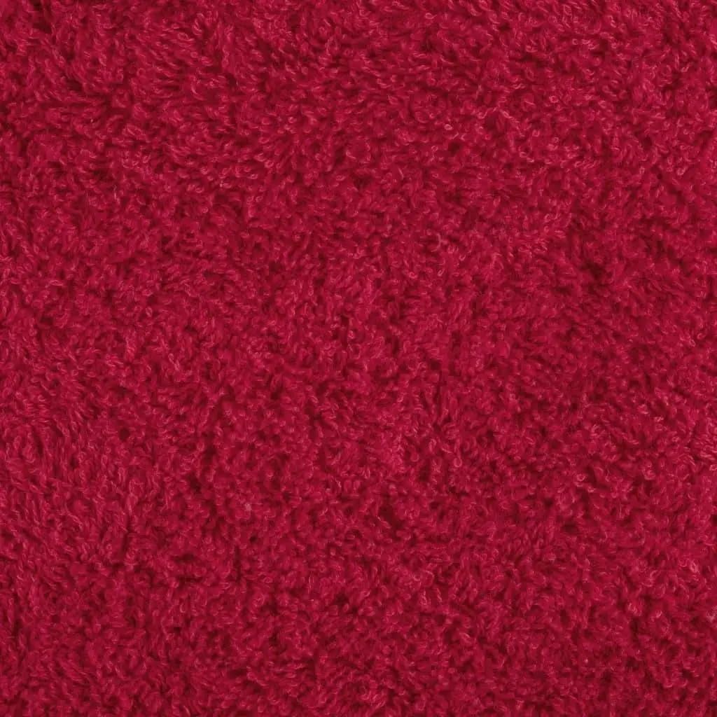 Genérico Toallas Baño Grandes,Bath Towels Juego de Toallas Rojas Premium (2 Unidades, extragrandes, 100 x 200 cm, 600 g/m²), Suaves y absorbentes