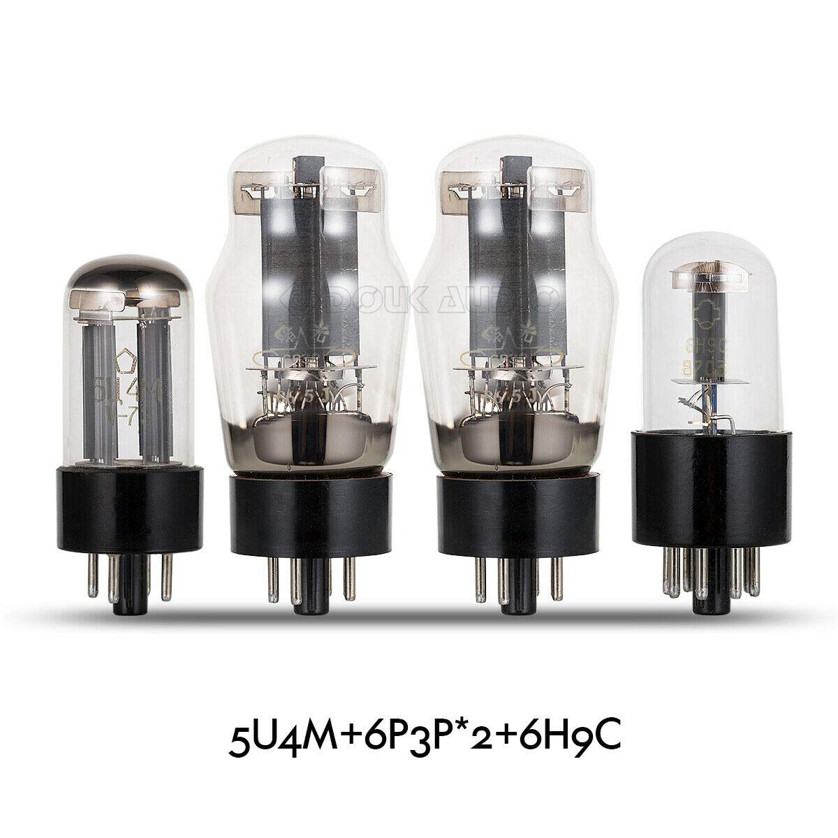 Nobsound® - Doppio Audio Class A 6H9C+6P3P - Kit faidaté, amplificatore a valvole 7 W x 2 canali, HiFi 2.0