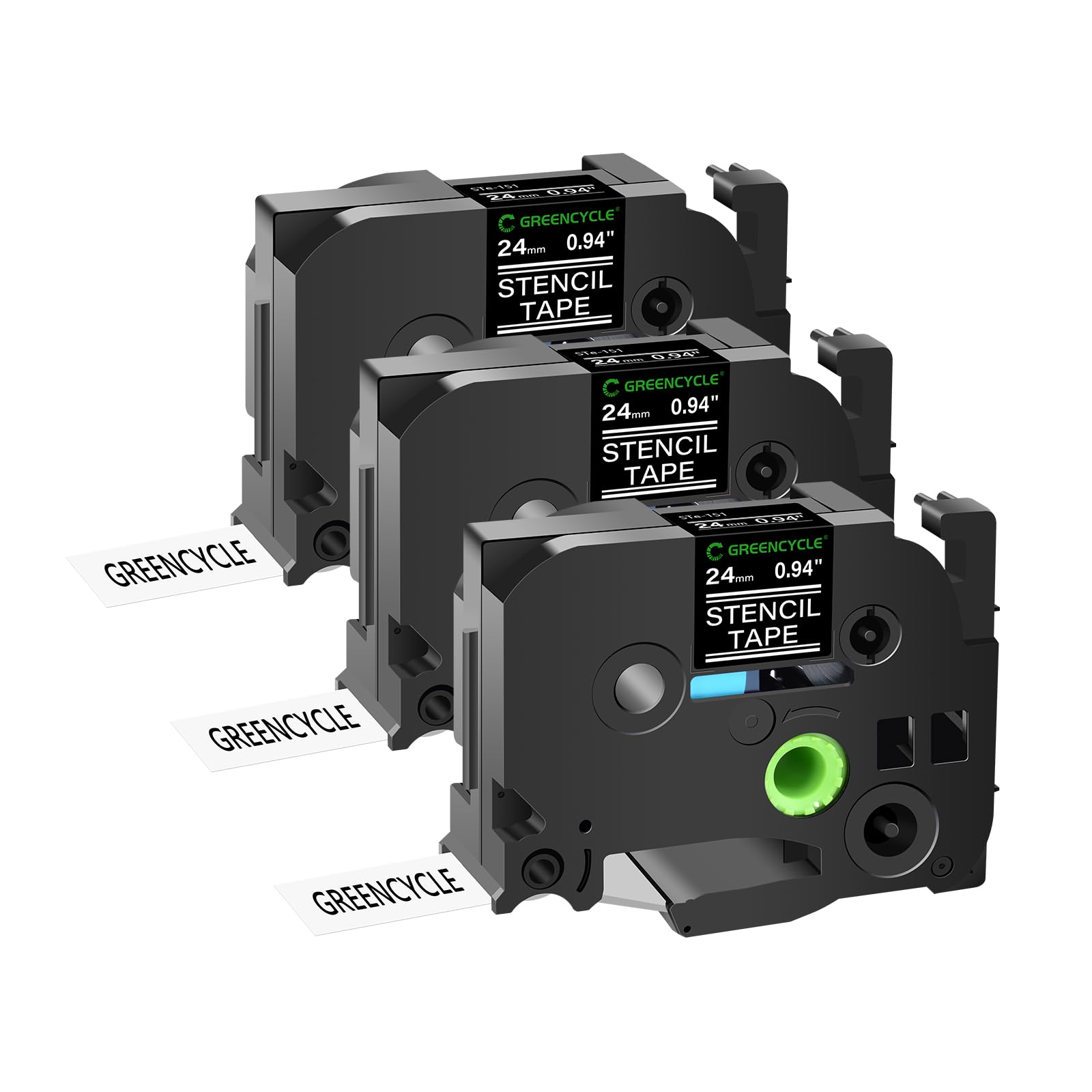 Amazon.com: Greencycle 3PK Compatible for Brother P-touch ST151