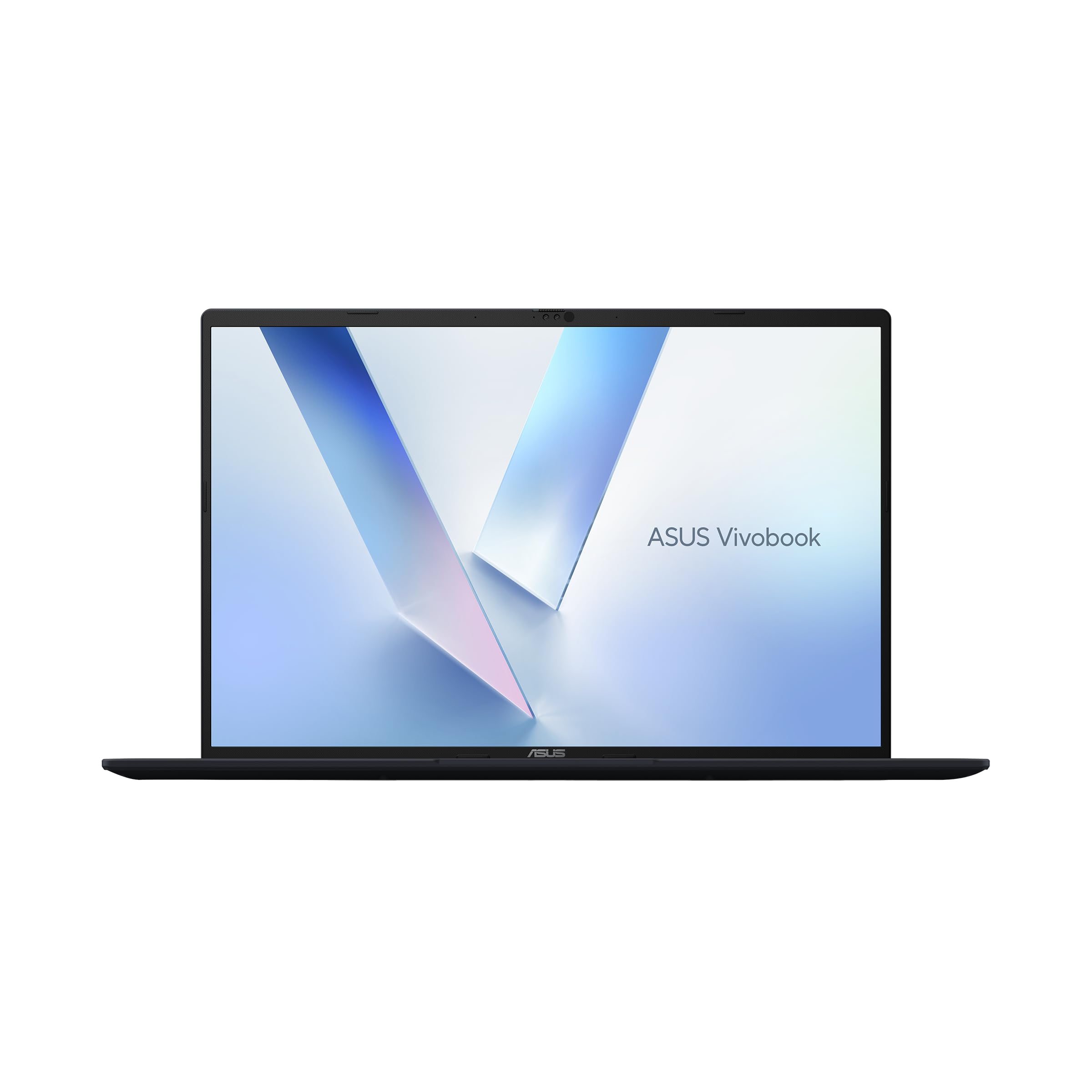 Nahaufnahme des 18-Zoll-Displays des ASUS Vivobook 18 mit schmalen Rändern.