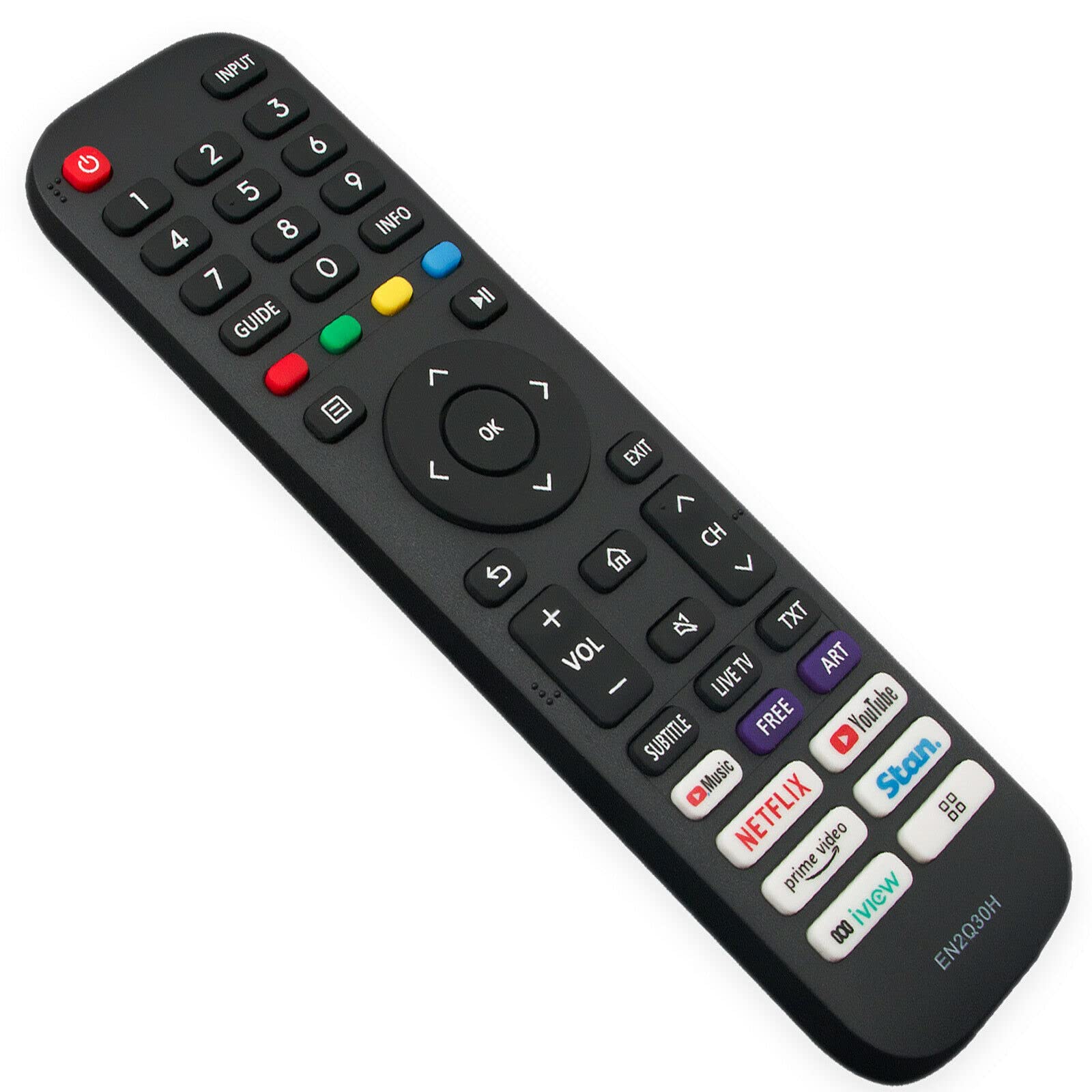 EN2Q30H Remote Control fit for HISENSE VIDAA TV 65Q7, 65SX, 70S5, 100L5F, 100S8