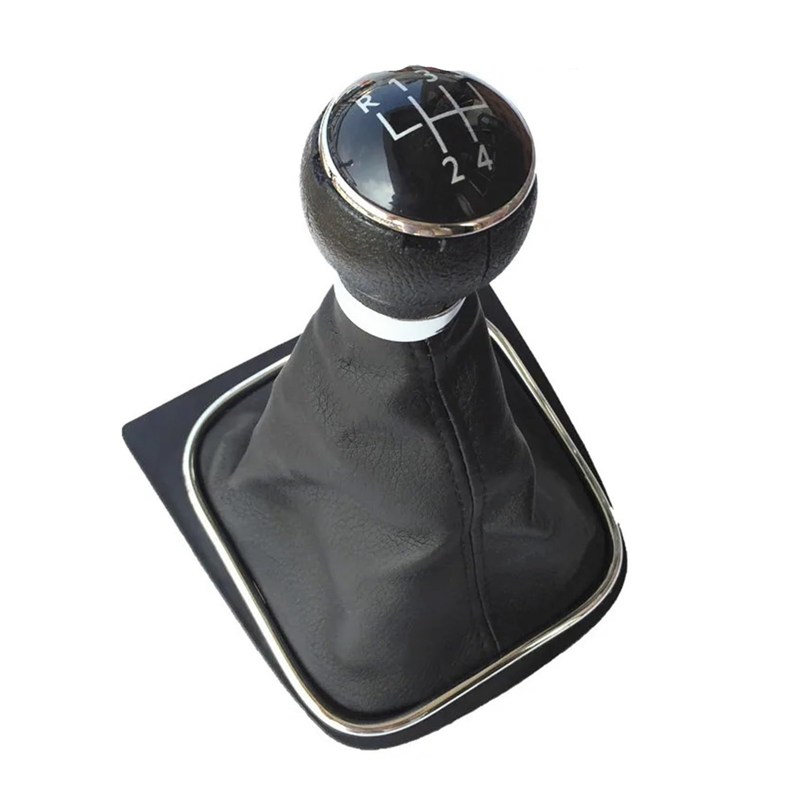 VAVGKDKPZB Shifter Lever Handle for VW for Golf 6 MK5 MK6 for Jetta 2005-2014 5 Speed Gear Stick Shift(5 Speed Model C)
