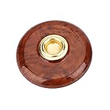 Cello Endpin Rest Holder Stopper Stand Stop Cello Antislip Mat Pad Plastic + Metal Holder Floor Protector Instrument Accessory(Brown) Rockstop Cello Endpin Rest