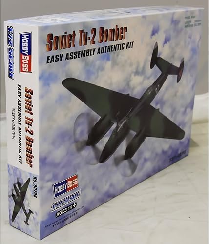 Hobby Boss Kit de montaje fácil de bombardero soviético Tu-2