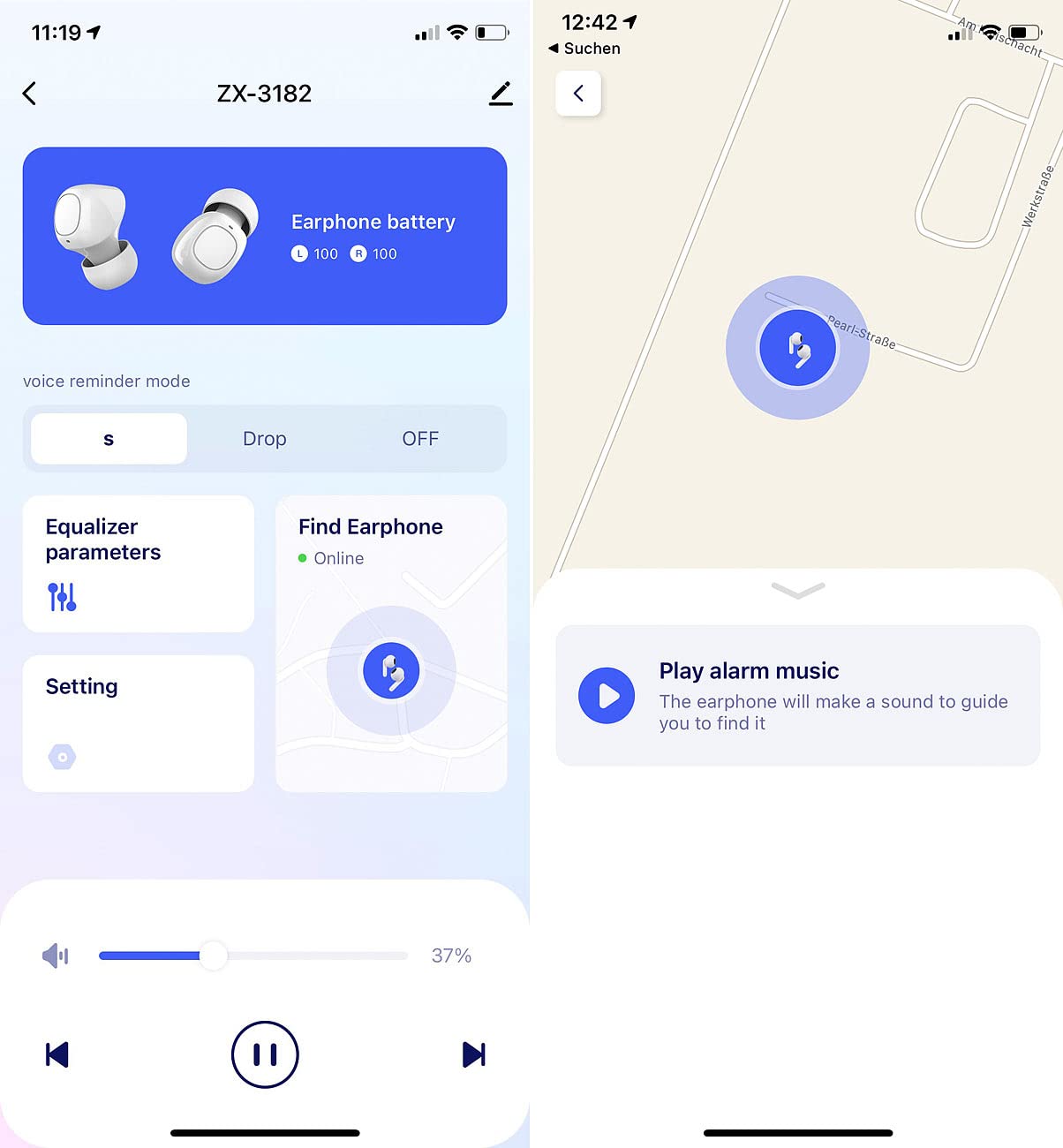 auvisio cuffie wireless: Cuffie stereo in-ear, compatibile con Google Assistant e Apple Siri, Bluetooth 5, Scatola di ricarica (senza fili, auricolare true wireless in-ear)