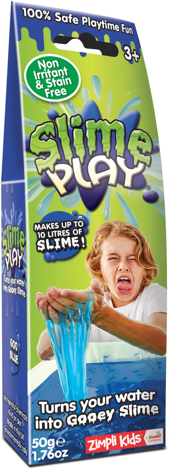 ZIMPLI - Slime Play Zielony, wystarczy dodać wodę, aby stworzyć slime, idealny do torebek upominkowych na przyjęcia, zabawka sensoryczna do zabawy w odgrywanie ról, prezent urodzinowy dla dzieci