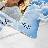 Vista 157 de Custom Memorial Blankets with Photo to Your Loved One's Memory, Memory Lane in Loving Memory Photo Blanket to Remind You of Your Beloved Ones 40x50