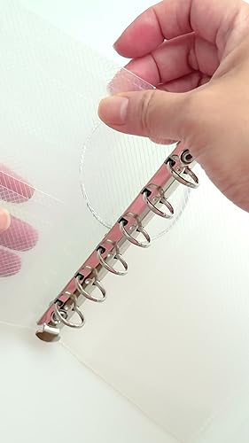 Amazon | NatSumeBasics A7 バインダー 6リング 三つ折り 予算