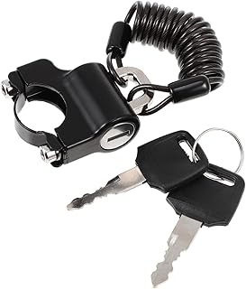 VICASKY Capacete De Bicicleta 1 Conjunto De Trava De Capacete Capacete De Trava De Capacete De Trava De Cabo Anti Trava De Capacete Peças De Motocicleta Capacete Inviolável