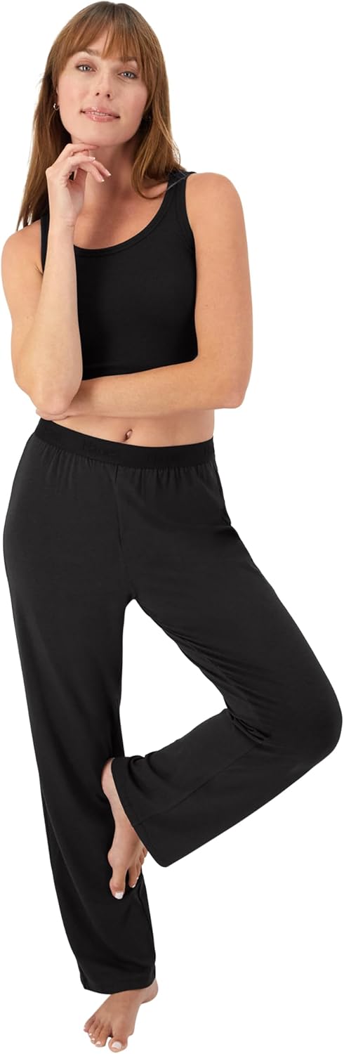 Hanes Womens Lounge Pants, Originals Supersoft Comfywear Sleep Pants, Loungewear for Women, 30" - Image 6