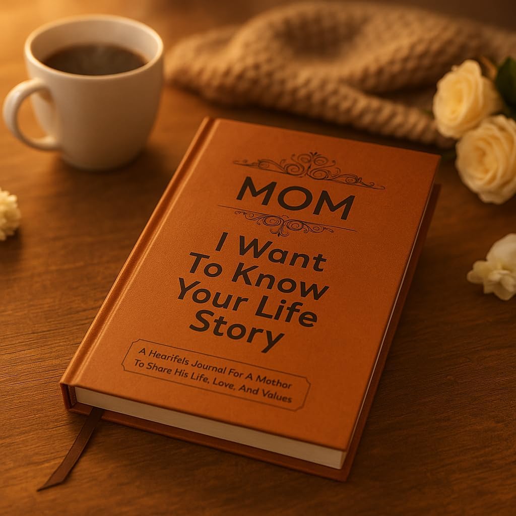 Mom, I Want to Know Your Life Story Journal - Hardcover Keepsake Book. The Gifts for Mom Birthday from Daughter Son to Tell Her Story. Sentimental Present for Thanksgiving, Christmas & Mother’s Day - Image 5