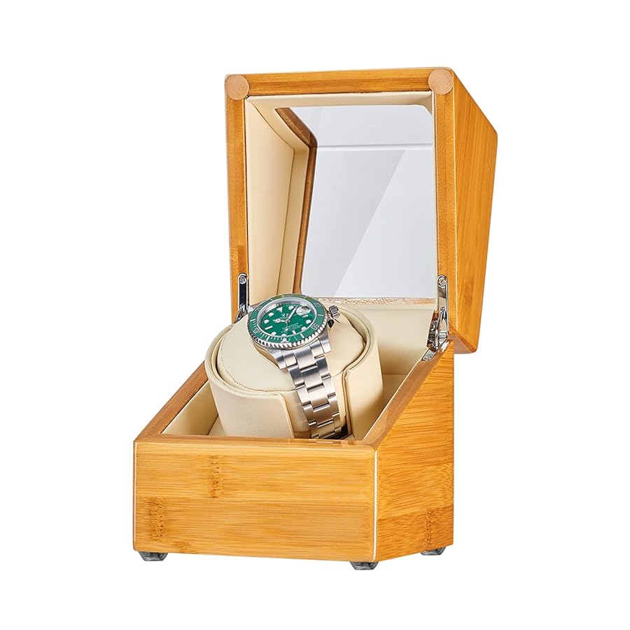 Caja Giratoria Para Relojes Automáticos GEEBOX Caja De Reloj