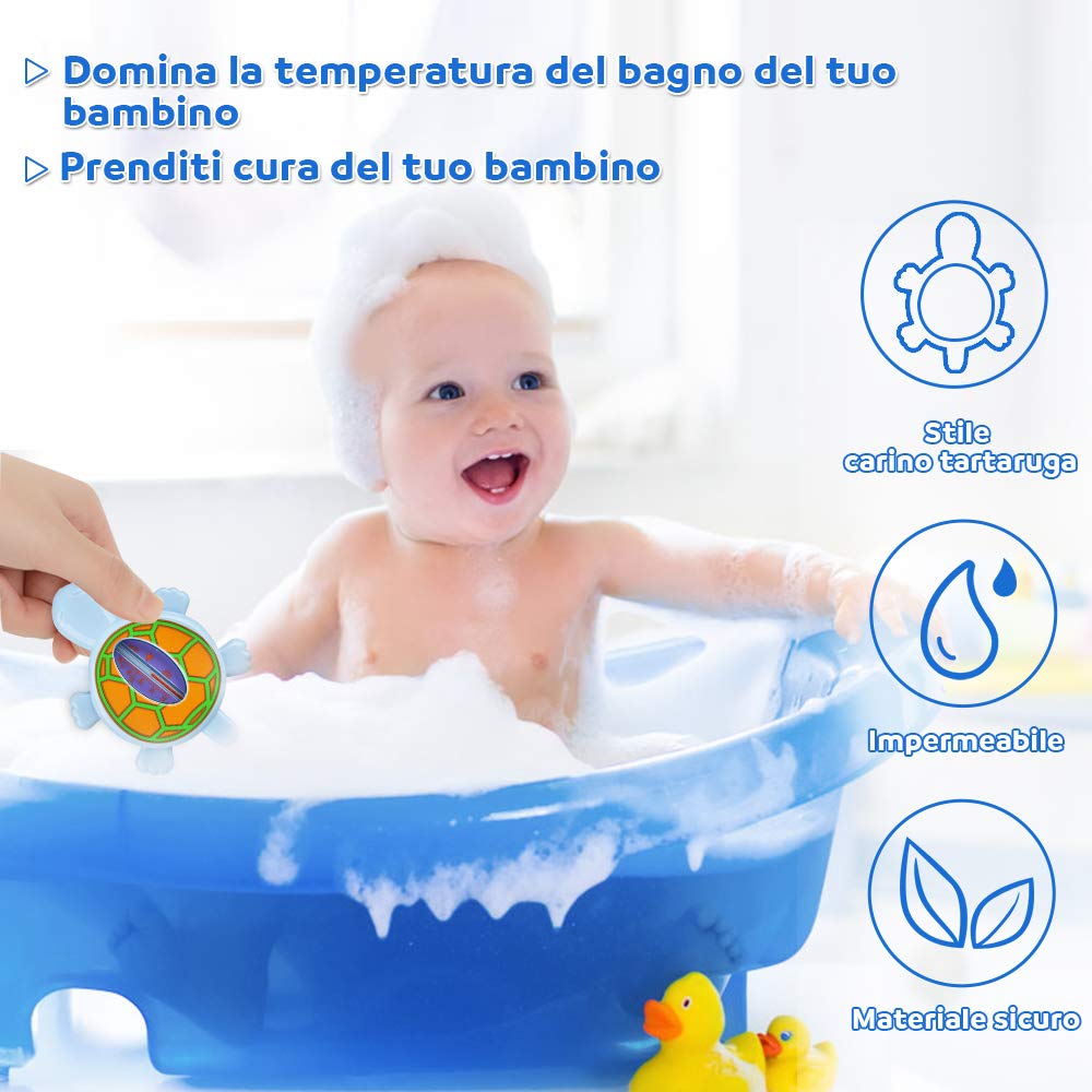 Lictin Set per la Cura del Bambino - Beauty BabyCare - Calibro, pettine, spazzolino da denti, dispositivo di aspirazione nasale e altri accessori (azzurro)