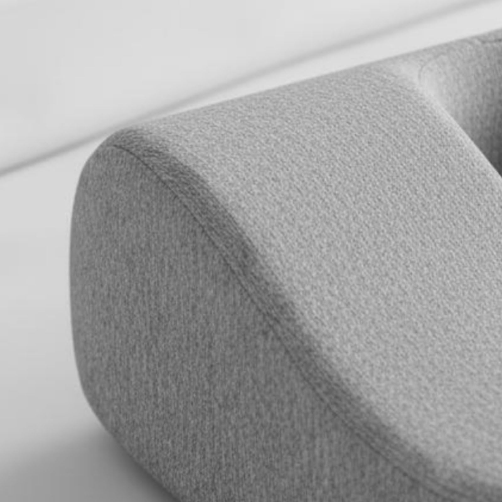 Almohada de Espuma Viscoelástica Almohada para Dormir con Auriculares Cojín Cervical Almohada con Orificio Auricular Orejera para Siesta Material de