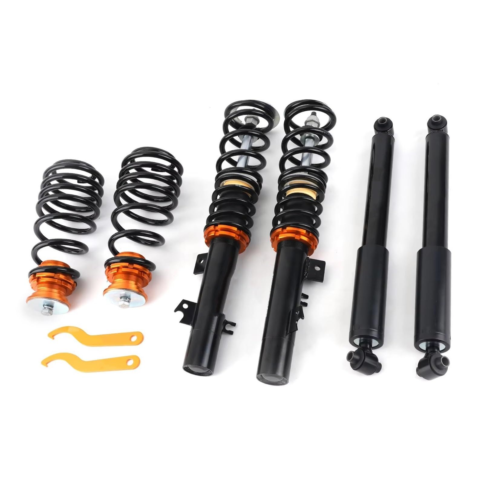 Sospensione Coilovers Assetto Anteriore E Posteriore Per Peugeot 207 Hatchback 2006-2015 1.6 HDi / 16V .4 Ammortizzatore Anteriore