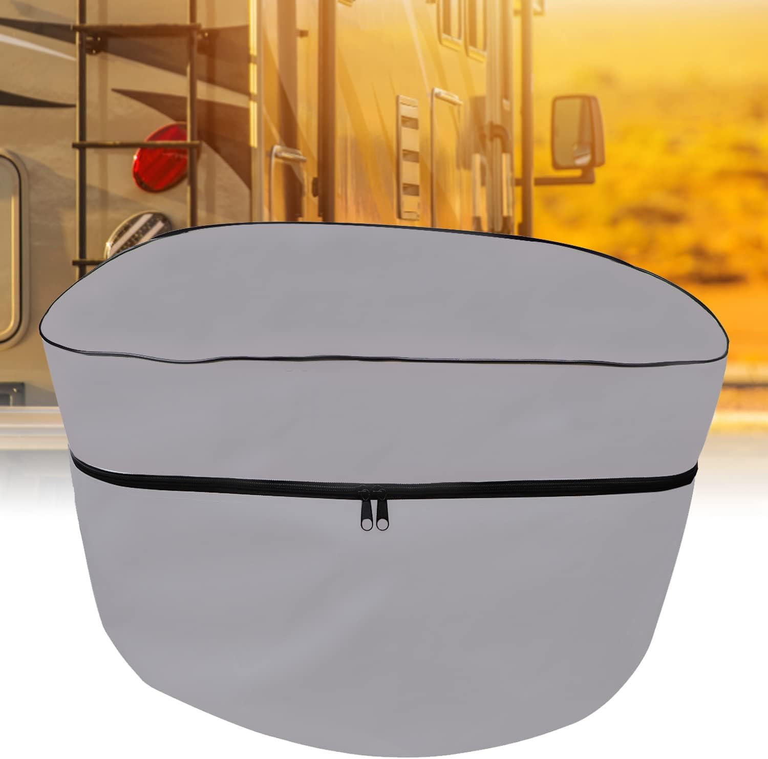 Upgraded Version Double 30lb RV Propane Tank Cover, Camper