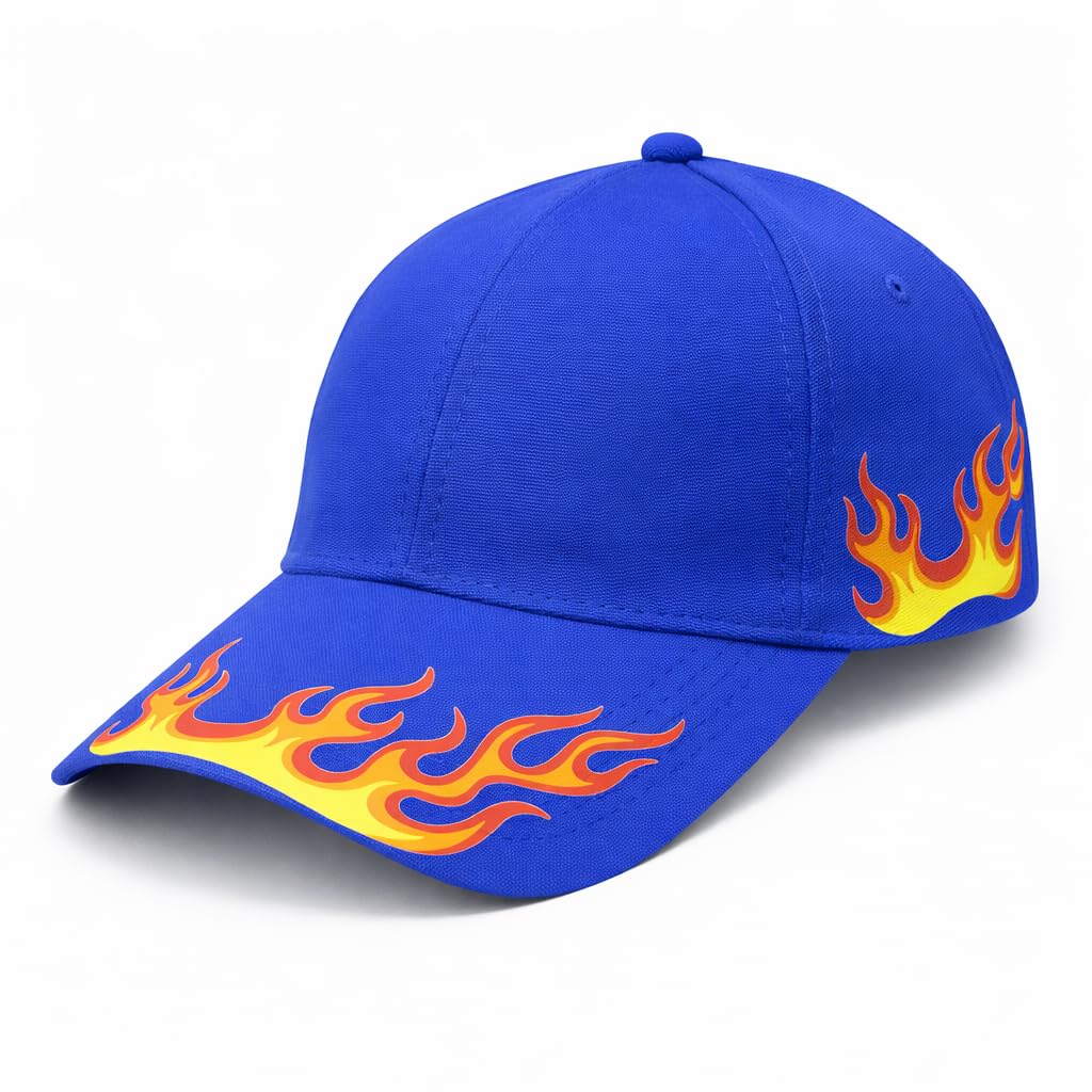 Graphic Printed Baseball Caps, Comfortable, Stylish Design, with Adjustable Buckle, Summer caps for Men, Cricket Caps for Men-1pcs Light Blue-image-25