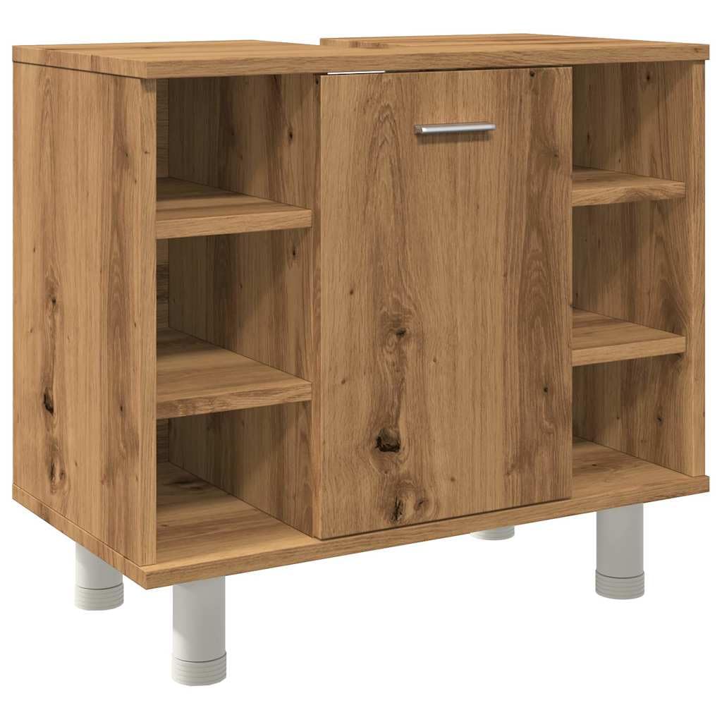 vidaXL Armoire de Salle de Bain chêne Artisanal 60x32x53,5 cm