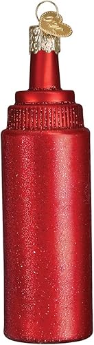 Miniatura 3 de Old World Christmas Adornos Varios Alimentos Vidrio Soplado Adornos para el Árbol de Navidad, Salsa de tomate