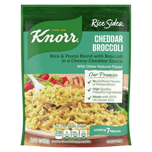 Image of Knorr Rice Sides Cheddar Broccoli Cheddar Broccoli Rice For a Tasty Rice Side Dish 5.7 oz