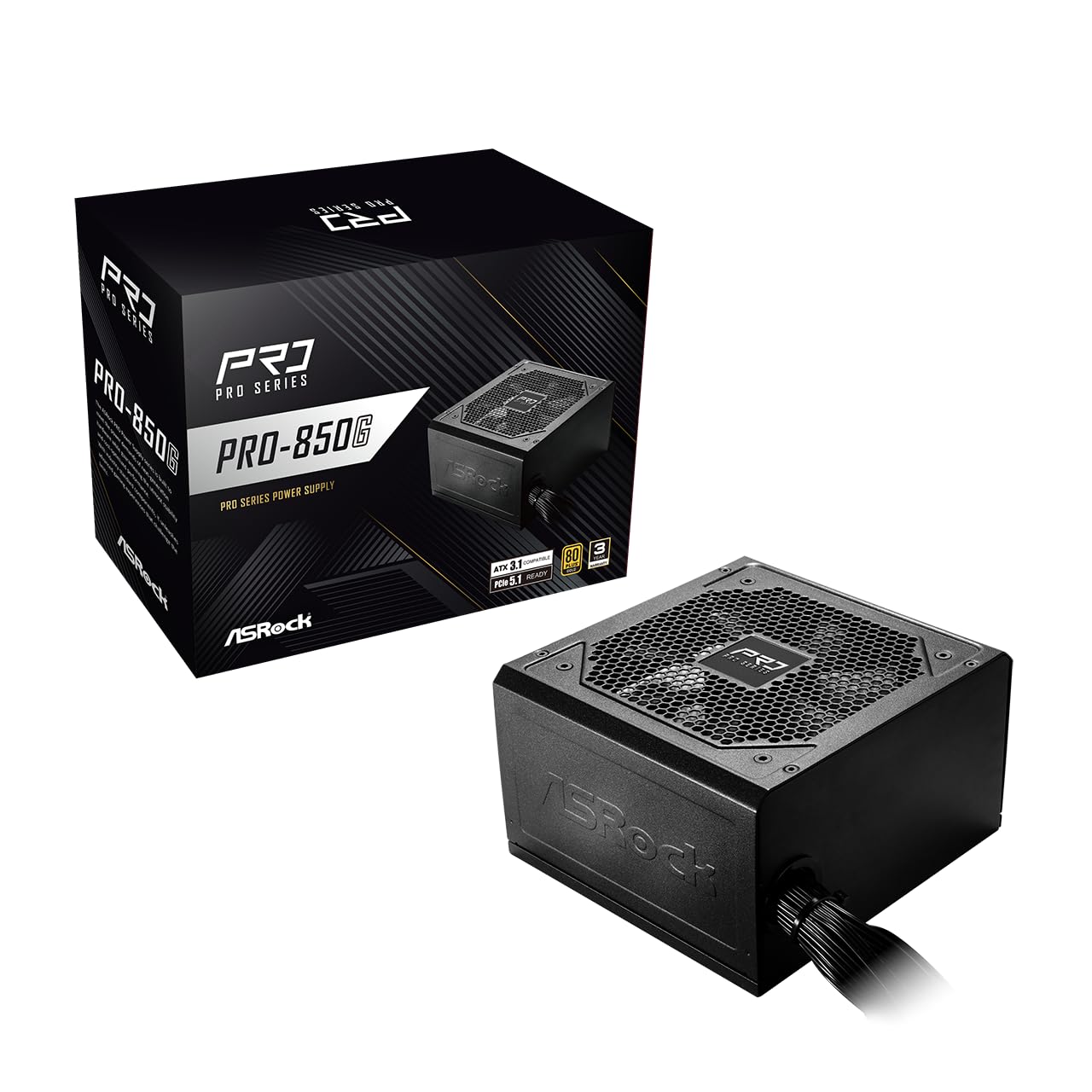 Amazon.com: ASRock Radeon RX 9070 XT Challenger 16GB & PRO 850W 80