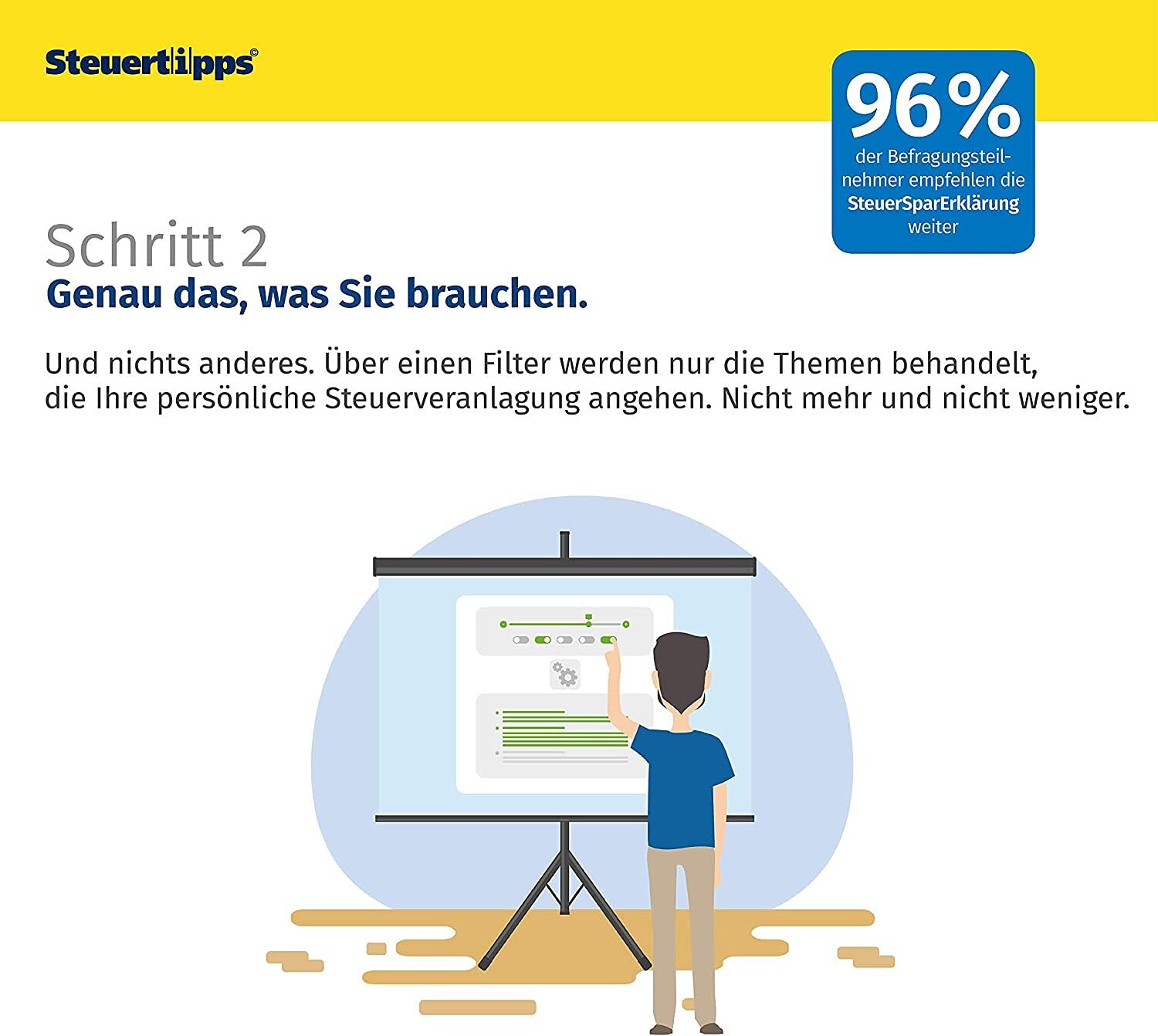 SteuerSparErklärung für Selbstständige 2021, Schritt-für-Schritt Steuersoftware für die Steuererklärung 2020, Aktivierungscode per Mail für macOS, ab Version 10.13 (High Sierra)