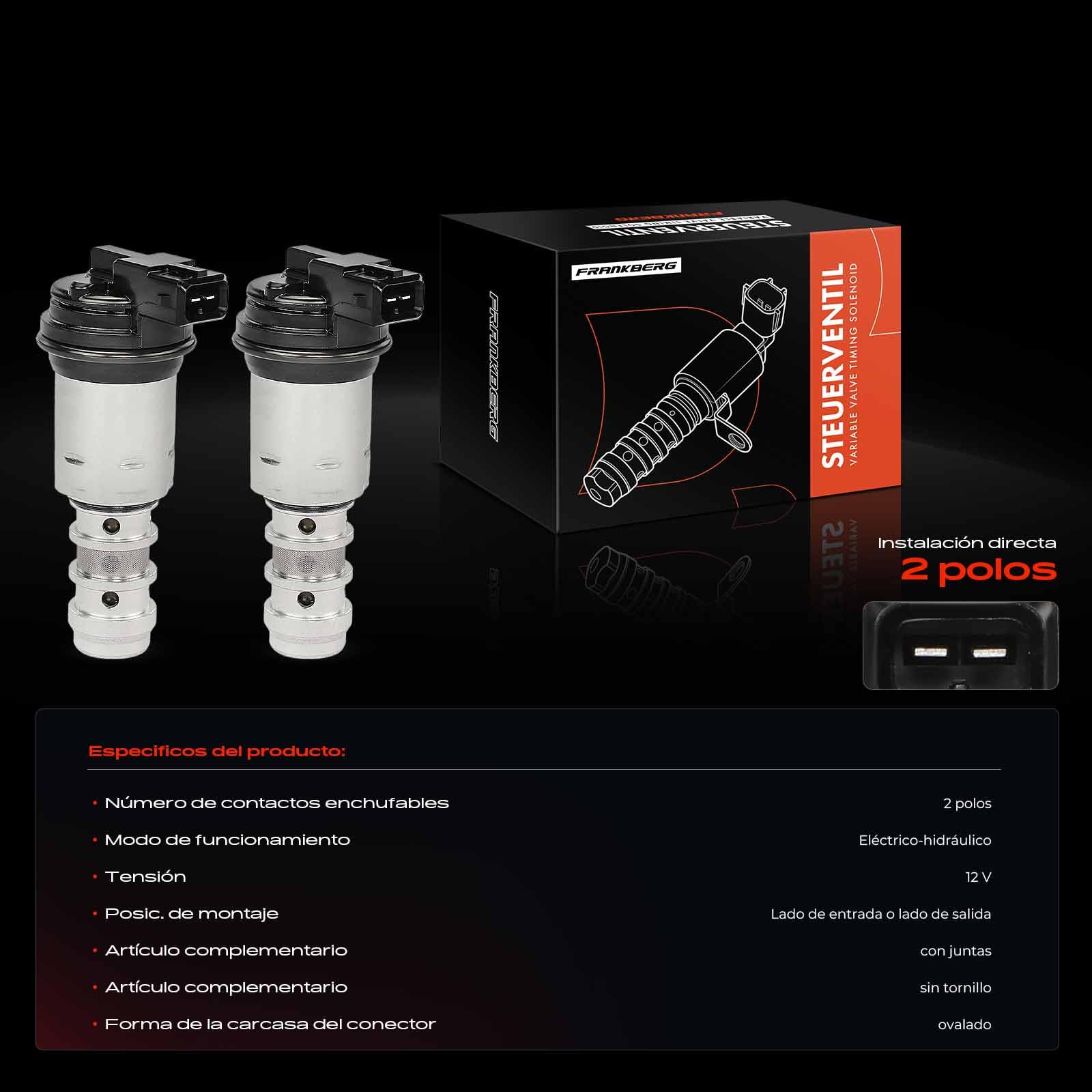 Frankberg 2 válvulas solenoides 11361707323