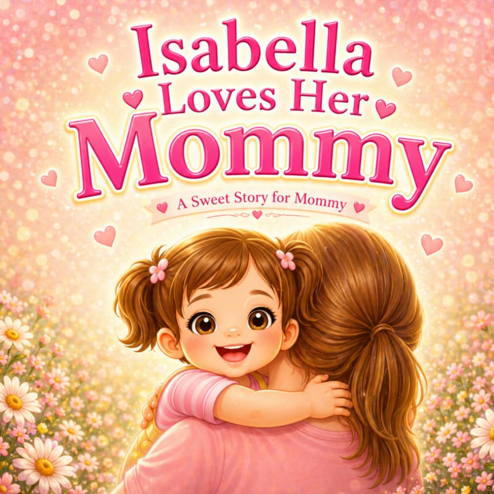 Isabella Loves Her Mommy: A Personalized Mother’s Day Gift Book for Kids | A Sweet Story About Love Between a Mother and Daughter (Three Hearts Personalized Baby Names (Isabella))