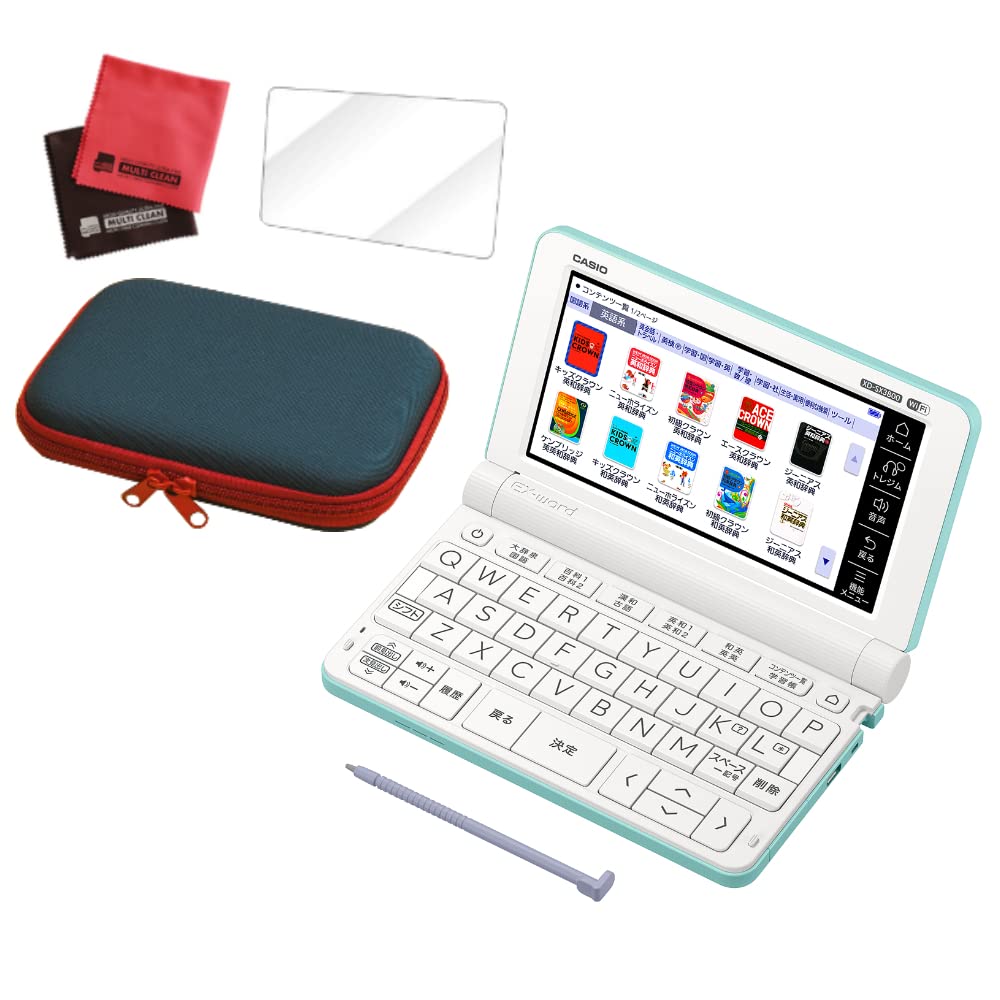 CASIO - 【新品】英語学習　電子辞書　XD-SX3800 グリーン カシオ XD-SX3800-GN 電子辞書グリーン