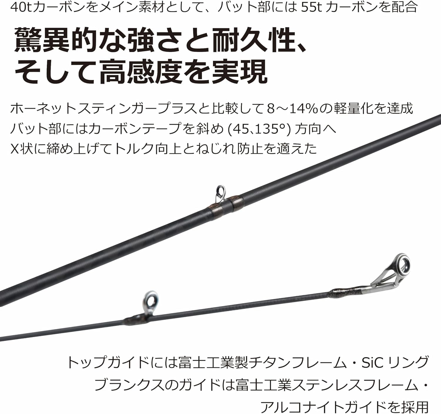 Amazon | ホーネットスピアーズ Hornet Spears HSSC-652M-GC バス 2