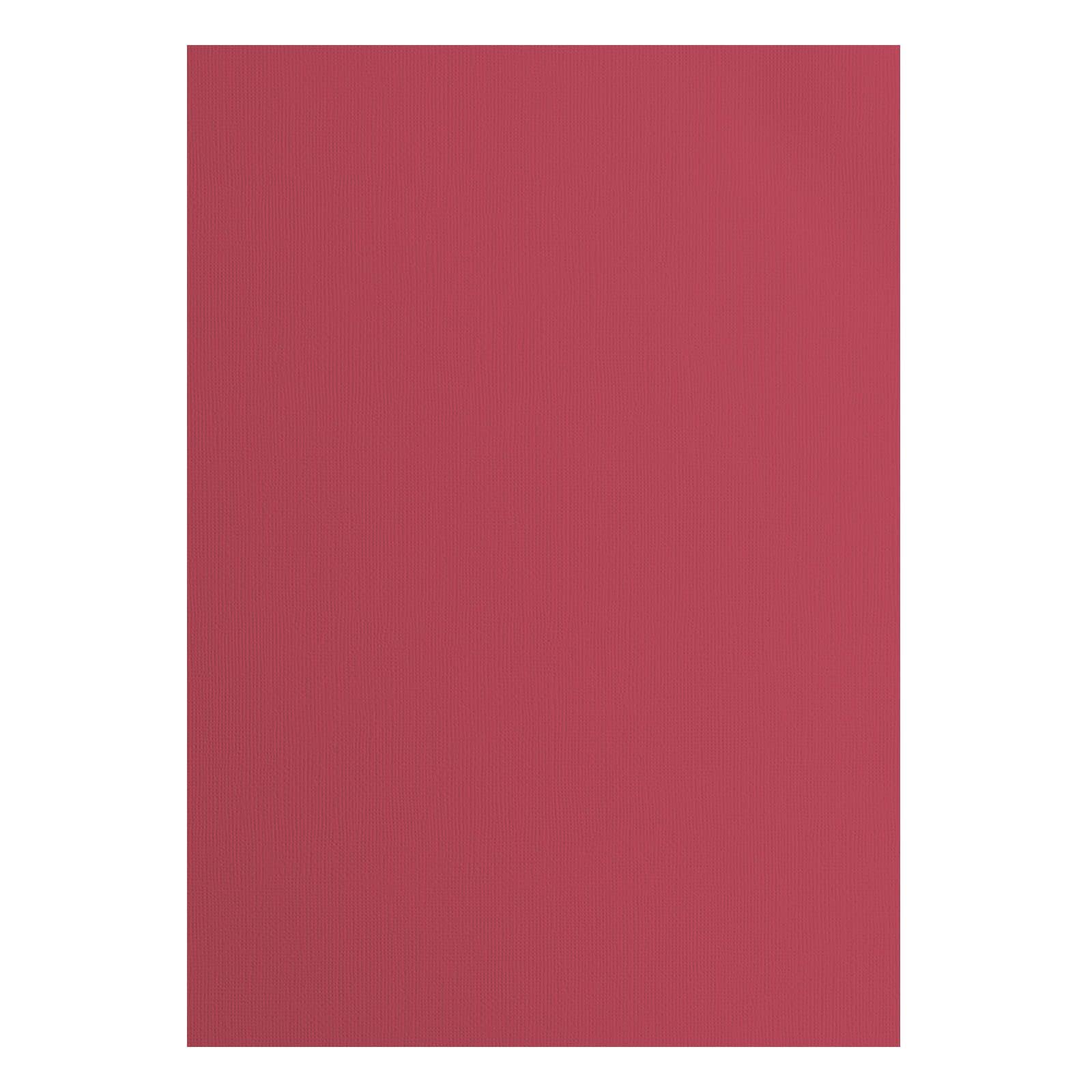 Florence Linen Cardstock A4 Pink (Rose) - 10 Sheets Of 250 GSM Coloured Paper - Card Making - View #10