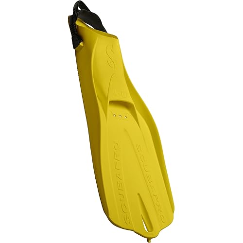 SCUBAPRO GO Travel Scuba Diving Fin for Snorkeling and Swimming, Open Heel Strap