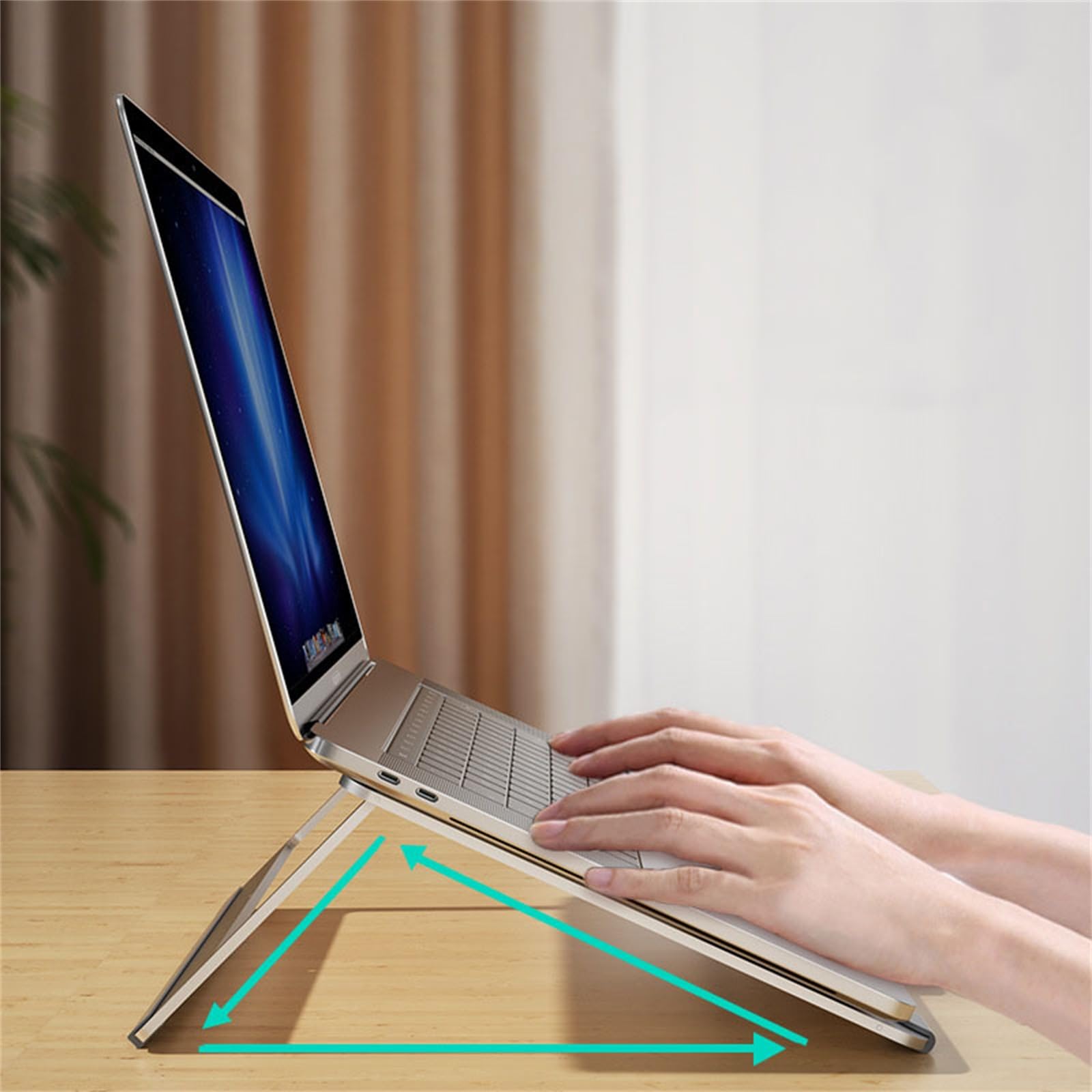Supporti per Computer Portatili Supporto for laptop for scrivania Laptop for portatile for notebook pieghevole per L'uso Quotidiano