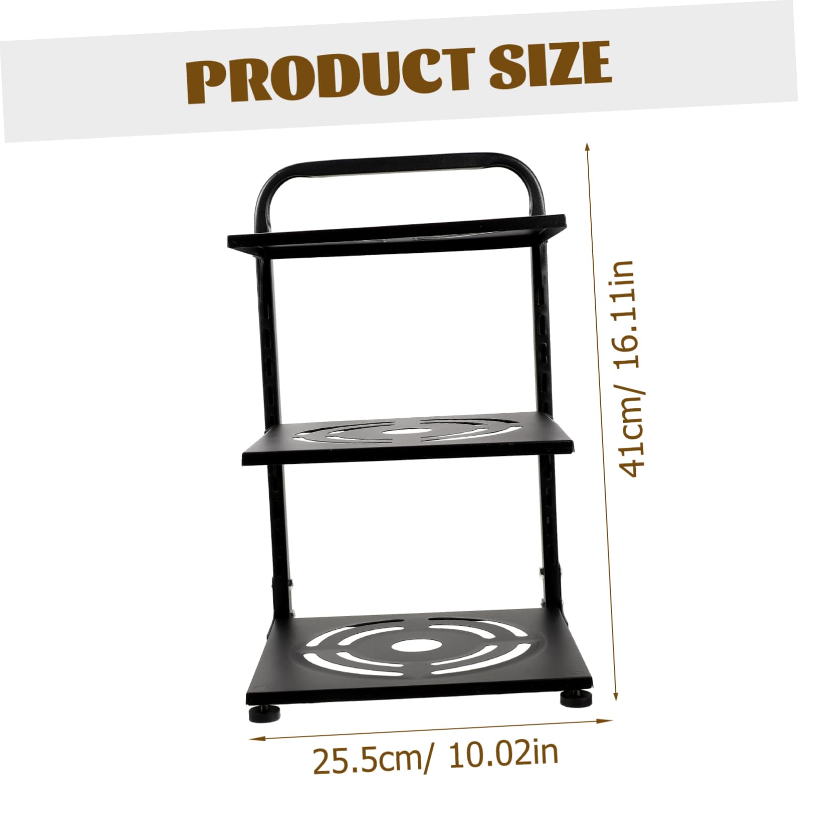 POPETPOP Organizzatore Per Pentole Regolabile Per Pentole Da Cucina in Acciaio Al Carbonio Organizer Per Padelle e Vaporiere Portapentole Multistrato Per Impieghi Gravosi