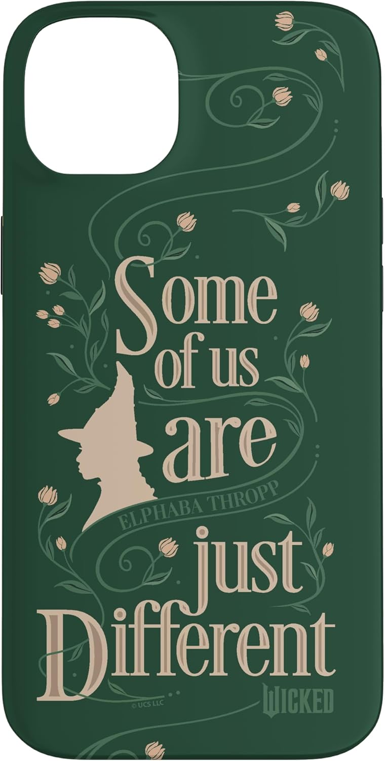 Wicked Some Of Us Are Just Different Elphaba Thropp Case for iPhone 14 Plus