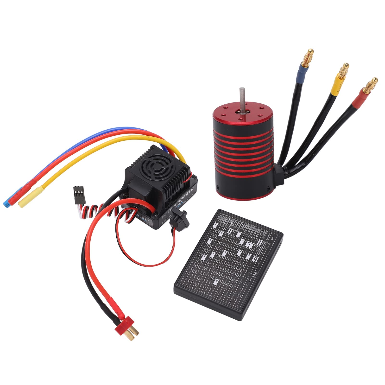 ホビーラジコン用ESC・ブラシレスモーター・プログラミングカードセット ホビーラジコン用ESC・ブラシレスモーター・プログラミング