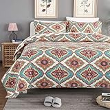 Matériaux de haute qualité : pur coton des deux côtés et rembourrage, absorbe la transpiration, respirant, doux pour la peau, sain, très doux et confortable, prend soin de votre sommeil.