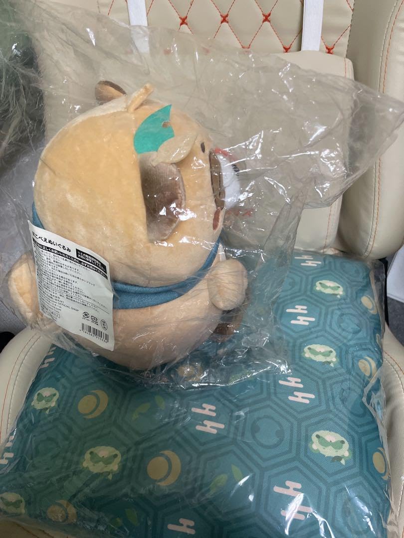 ほ*む様 ぽこべぇ＆座布団クッション　セット商品　【風真いろは』 ほ*む様 ぽこべぇ＆座布団クッション セット商品 【風真いろは