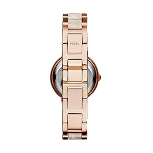 Fossil Women's Virginia Quartz Stainless Steel Three-Hand Watch