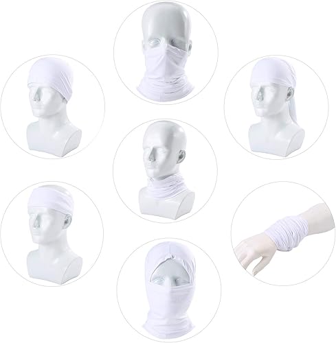 Miniatura 3 de Polaina para el cuello con protección solar y contra el polvo, transpirable, elástica, para el verano, ciclismo, senderismo, pesca