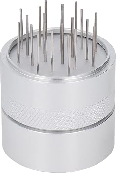 Espressoes Coffee Distribution Tool, 58mm Needle Distributor with Base, Hand Stirrer for Home Office